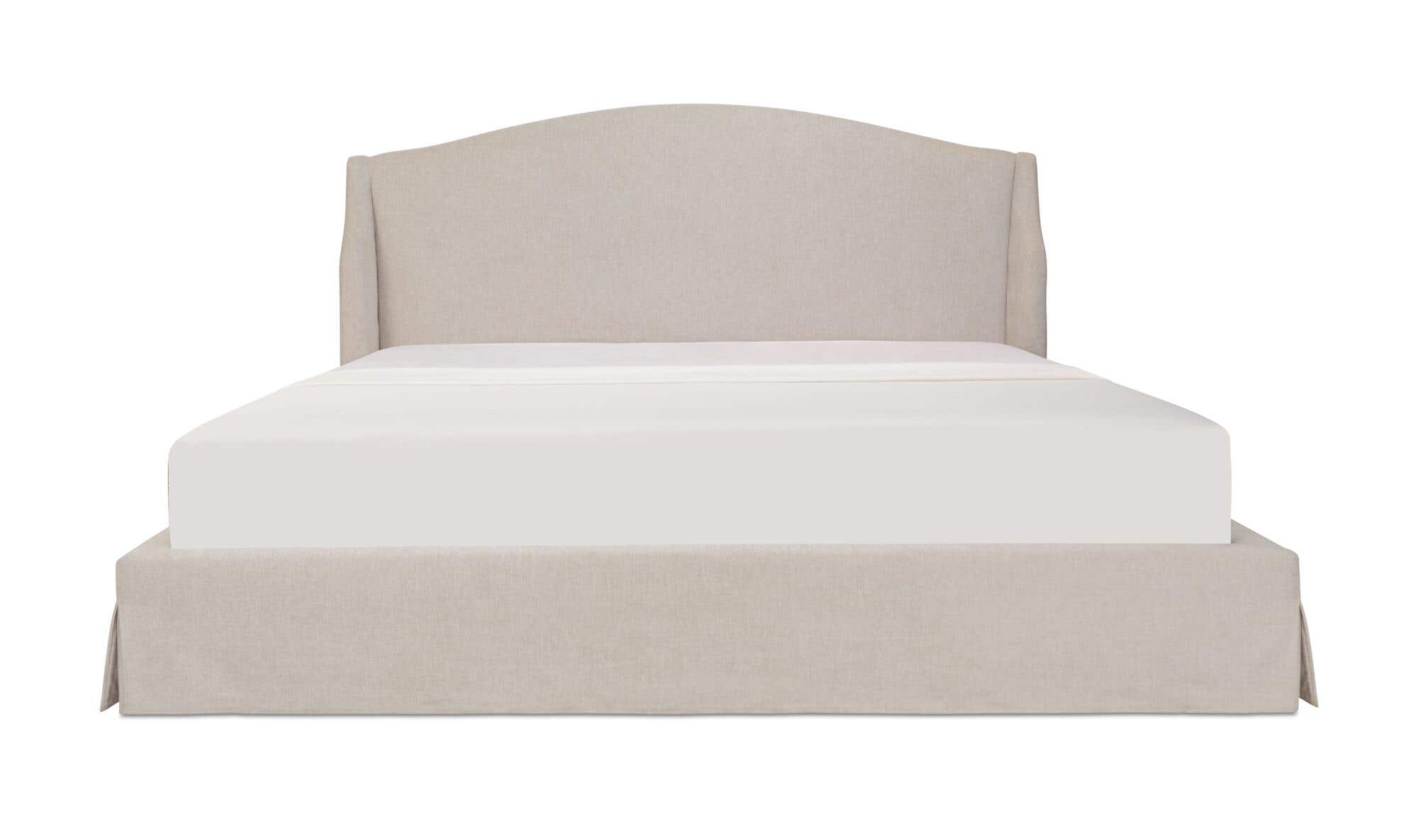 Weston King Storage Bed Cream