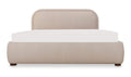 Colin Queen Storage Bed Light Brown