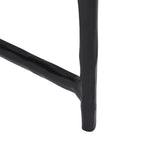 Rowena coffee table by Renwil, banswara marble, cast aluminum base