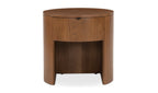 Theo 1 Drawer Nightstand Brown