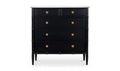 Eleanor 5 Drawer Chest Black