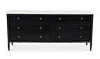 Eleanor 6 Drawer Dresser Black