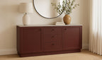 Nadine Sideboard Deep Burgundy view 2