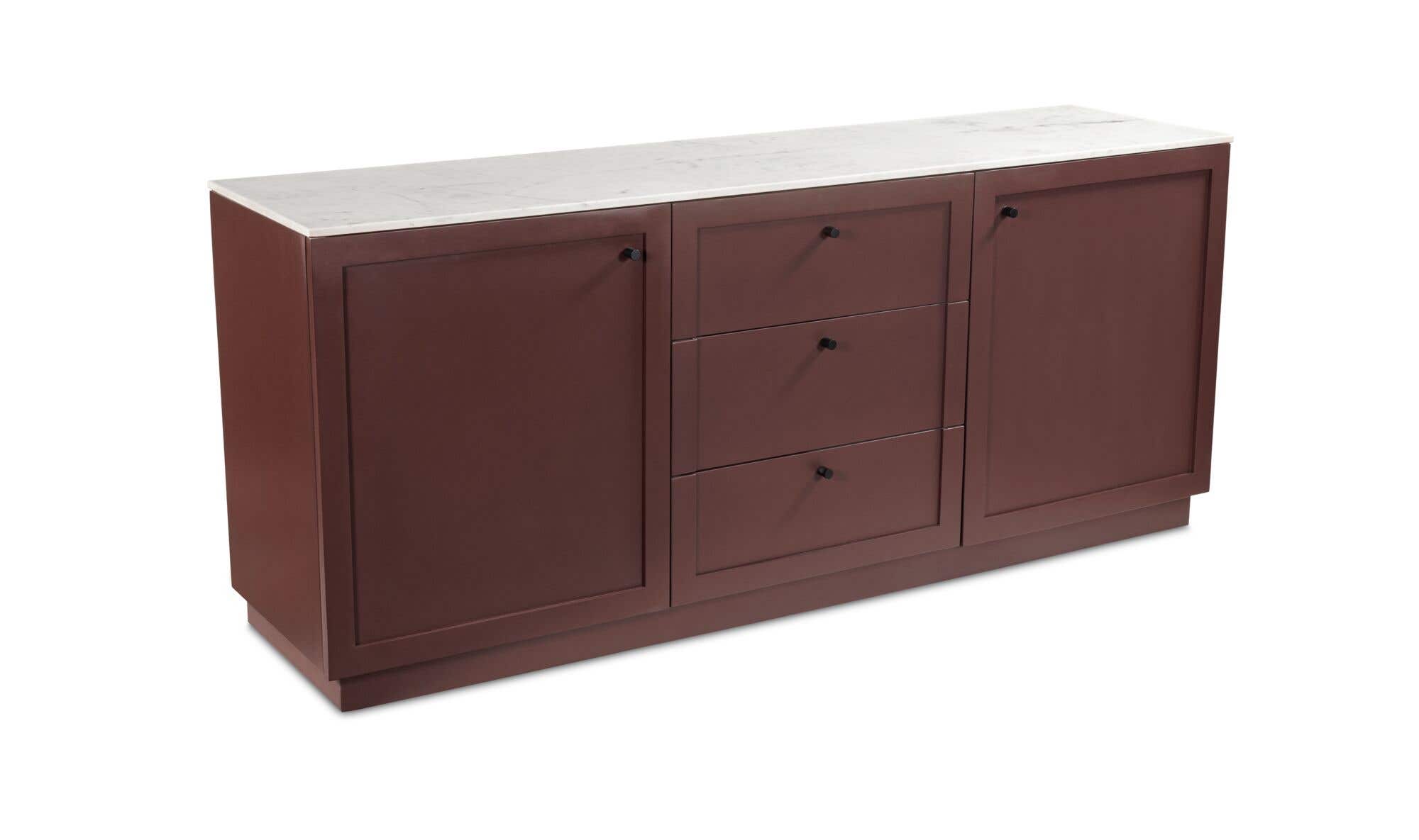 Nadine Sideboard Deep Burgundy view 5