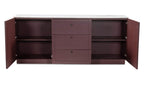 Nadine Sideboard Deep Burgundy view 4