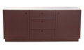 Nadine Sideboard Deep Burgundy front