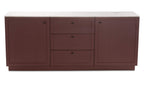 Nadine Sideboard Deep Burgundy front