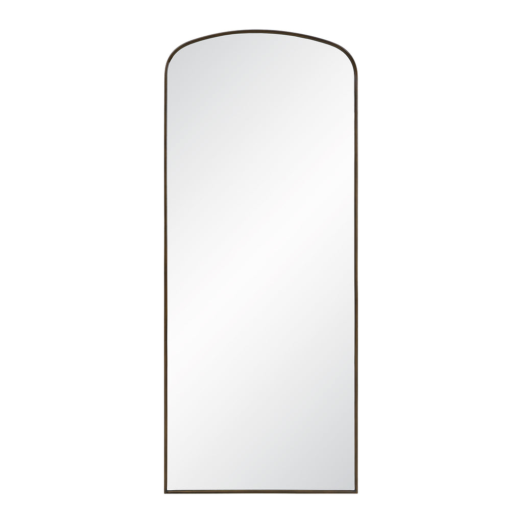 Sabine wall mirror by Renwil, stainless steel, dark antique bronze finish