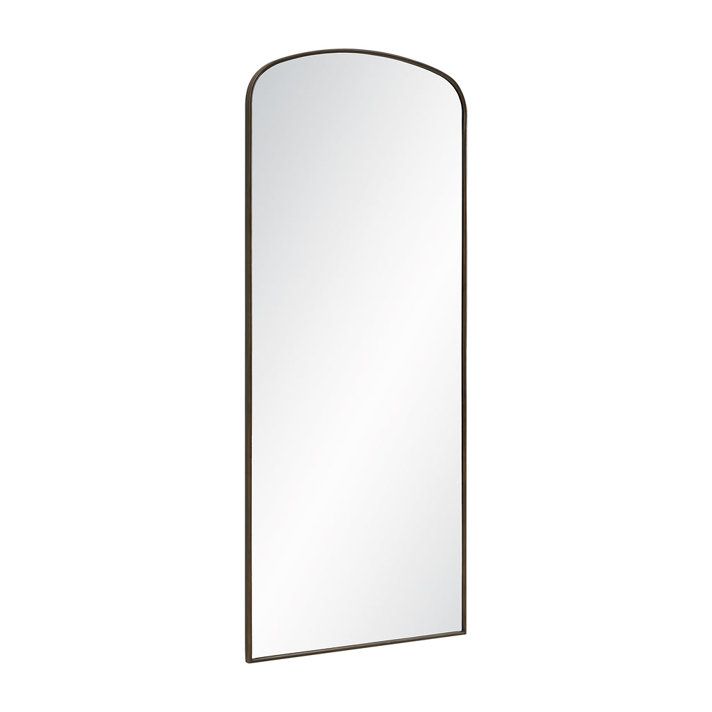 Sabine wall mirror by Renwil, stainless steel, dark antique bronze finish
