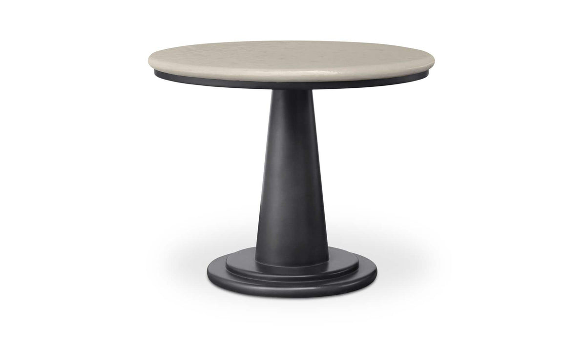Concrete Outdoor Esme Cafe Table Cream