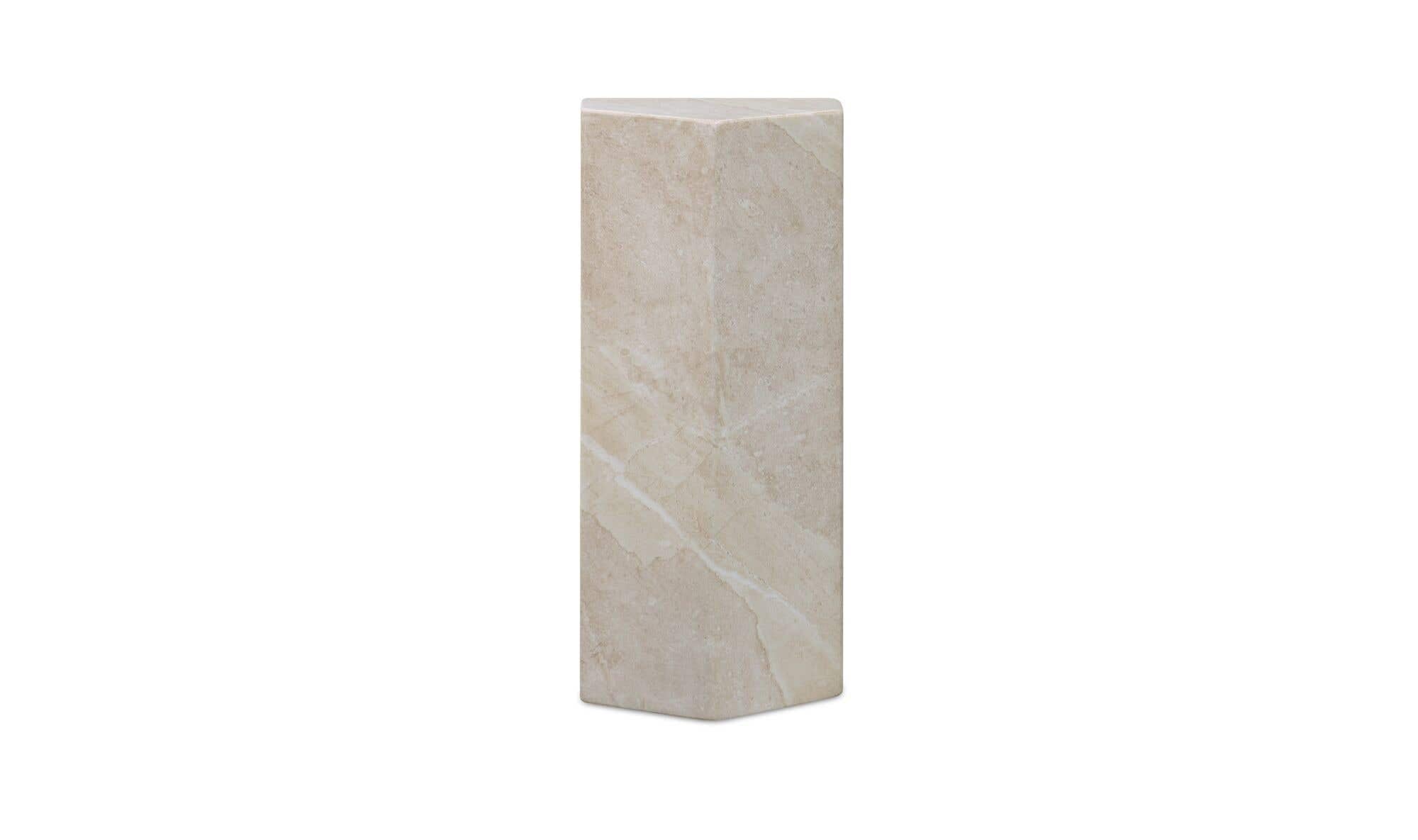 Concrete Outdoor Nix Side Table Cream