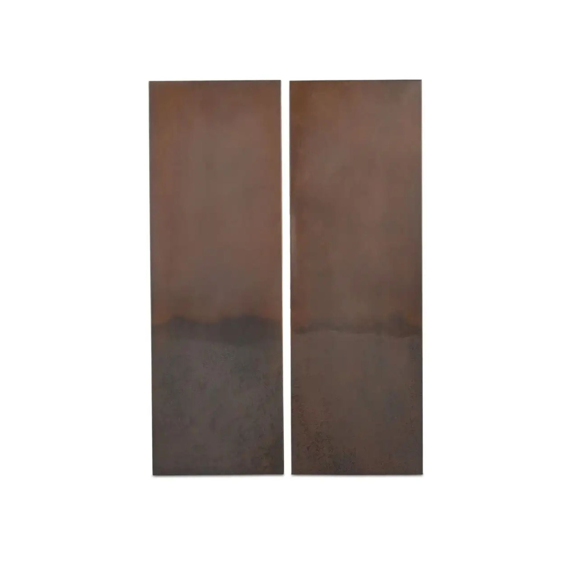 Smith wall decor set of 2 by Moe's Home Collection, iron, aged bronze relief finish