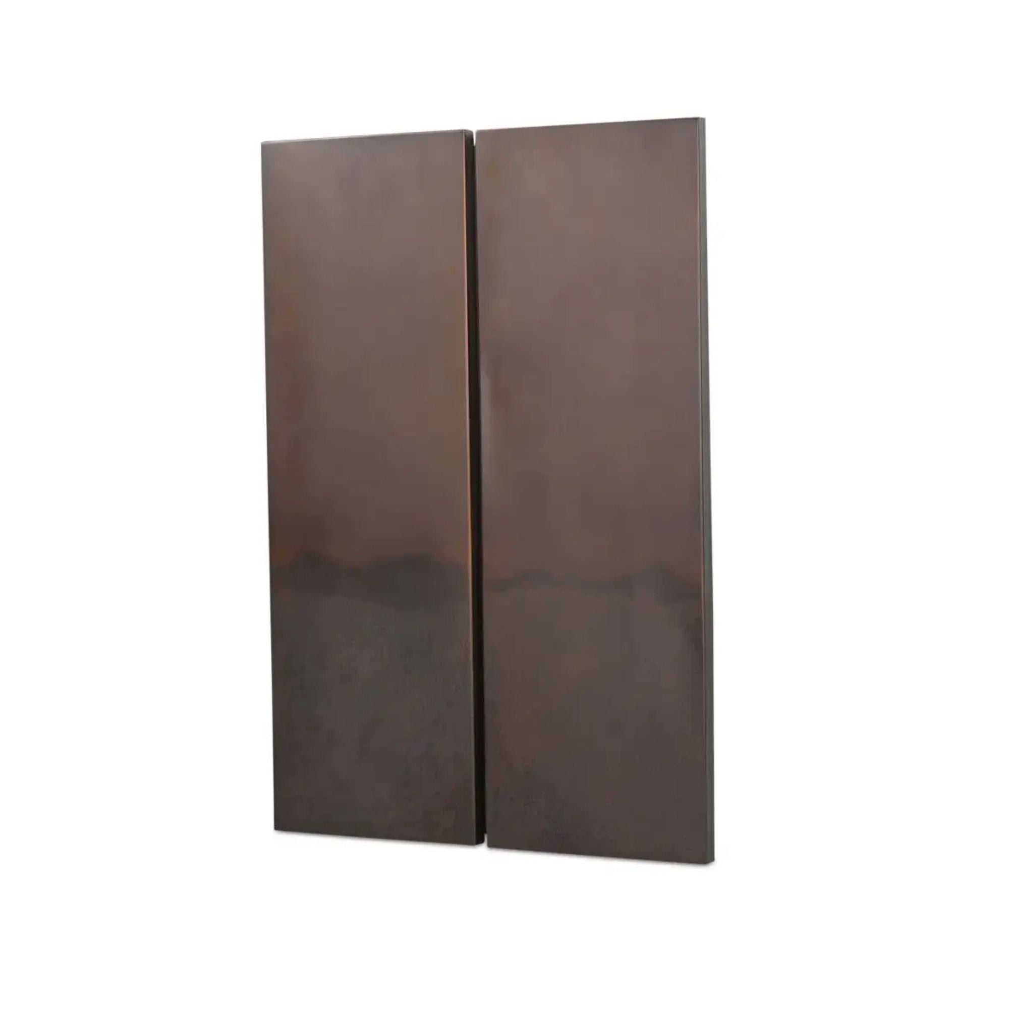 Smith wall decor set of 2 by Moe's Home Collection, iron, aged bronze relief finish