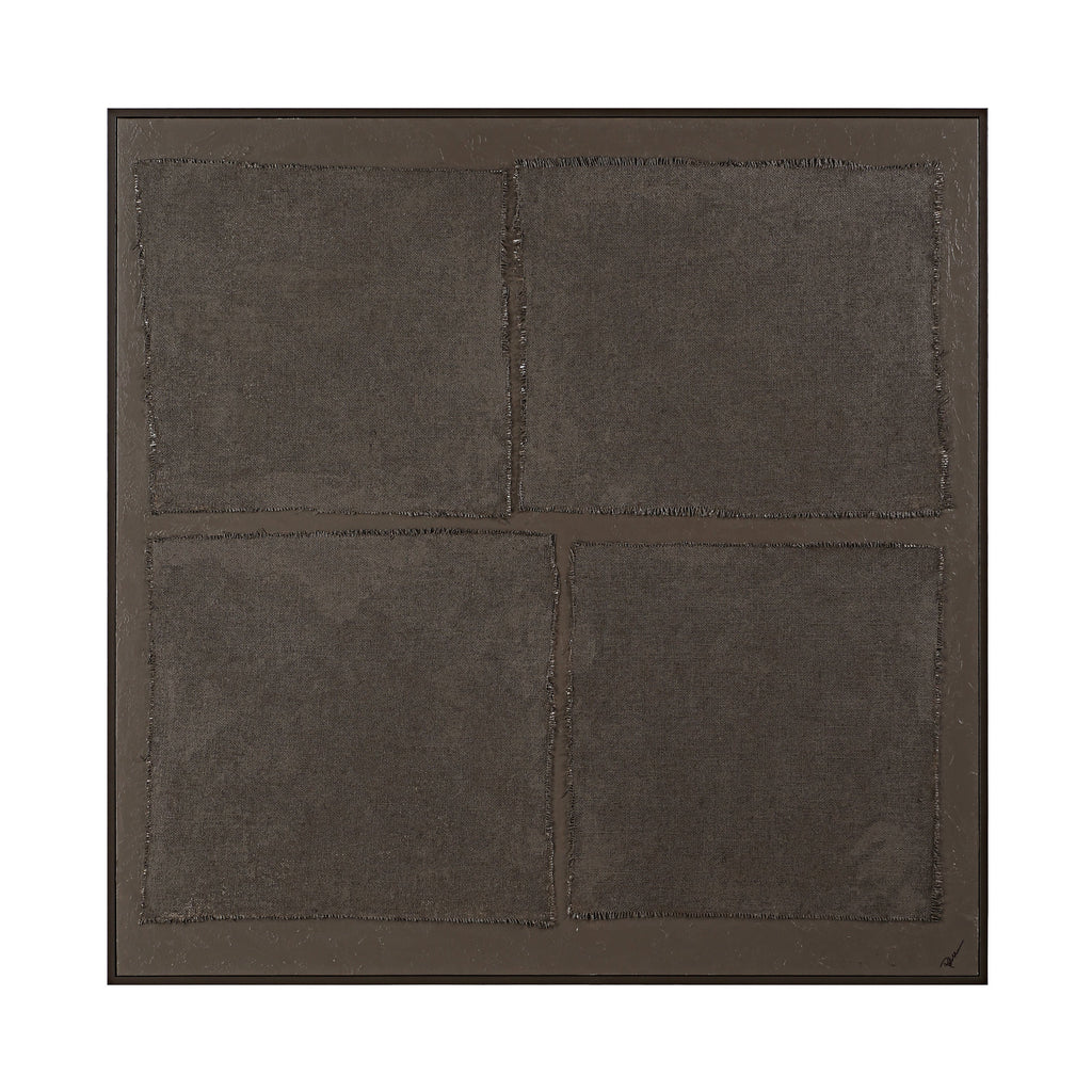 Sprice wall art by Renwil, wood, painted brown