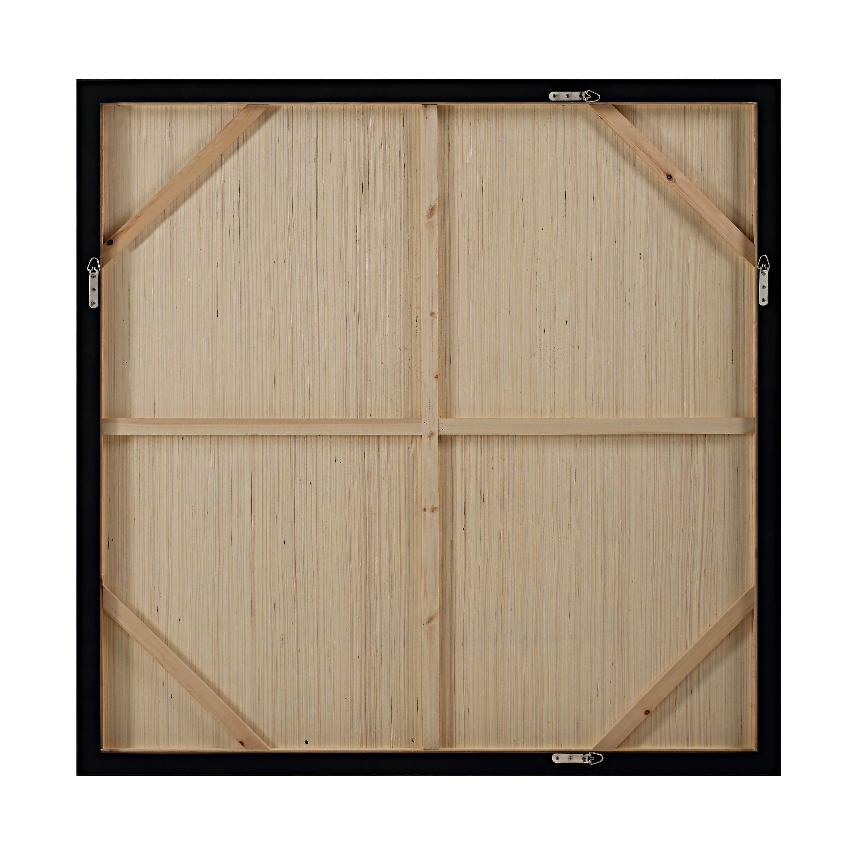 Sprice wall art by Renwil, wood, painted brown