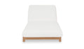 Wood Outdoor Enzo Lounge Chair White