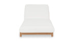Wood Outdoor Enzo Lounge Chair White