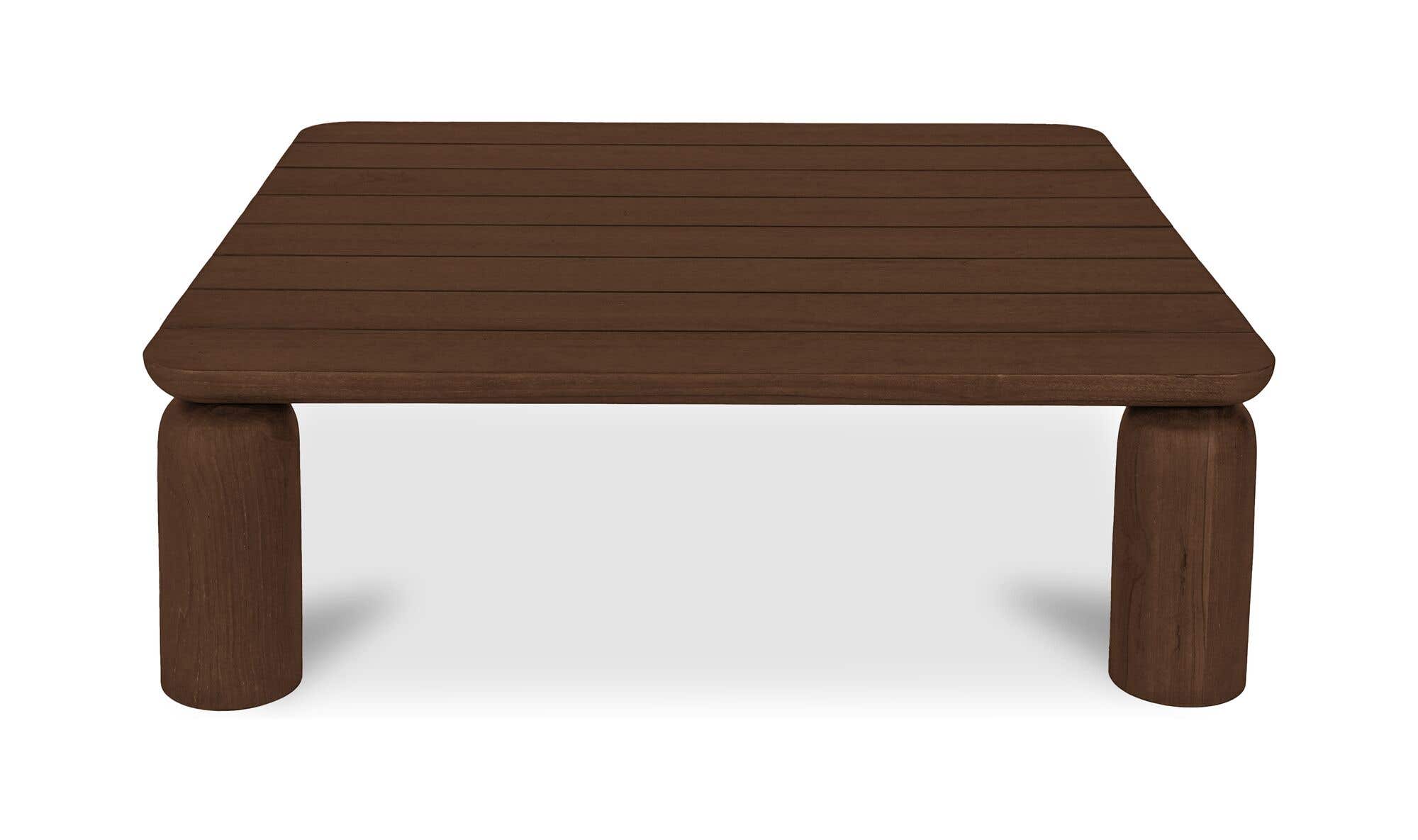 Wood Outdoor Barclay Coffee Table Brown
