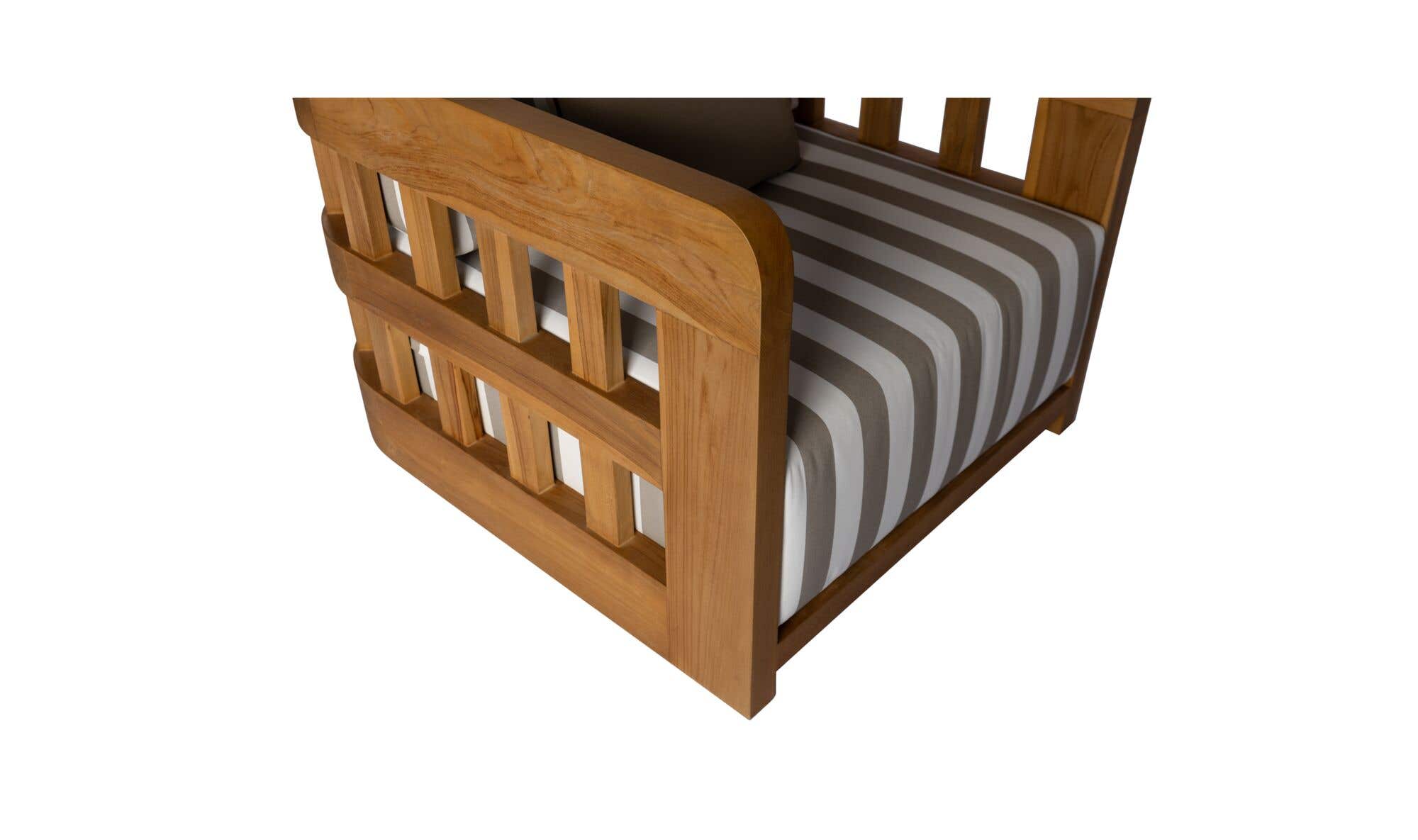 Wood Outdoor Adelaide Accent Chair 5