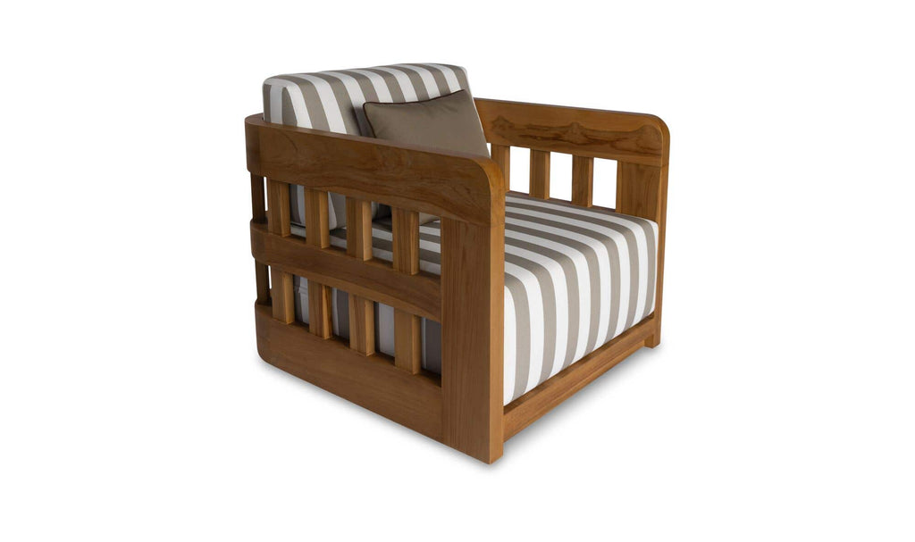 Wood Outdoor Adelaide Accent Chair 2