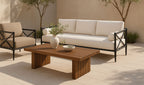 Wood Outdoor Denby Coffee Table 5