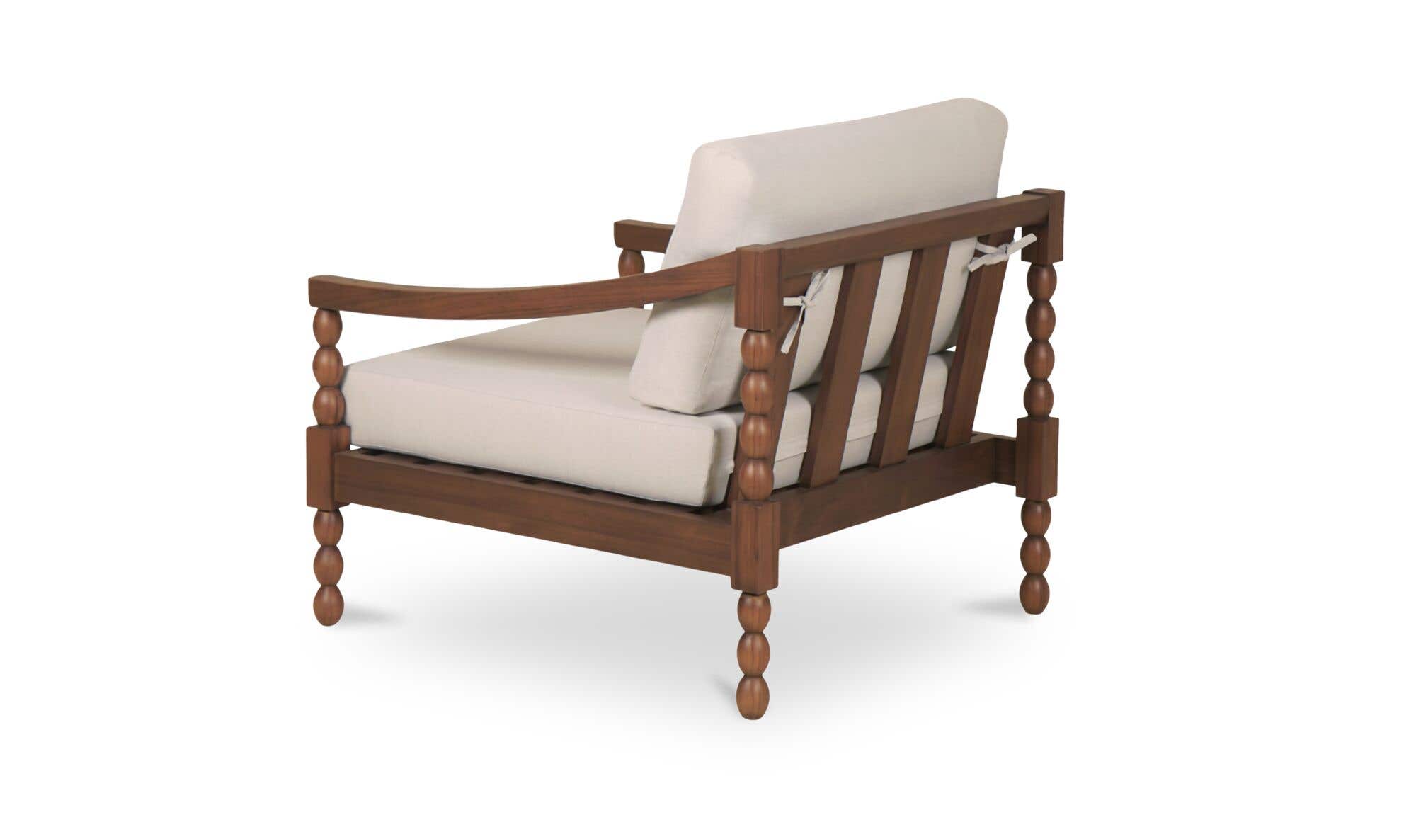Wood Outdoor Delilah Accent Chair 3