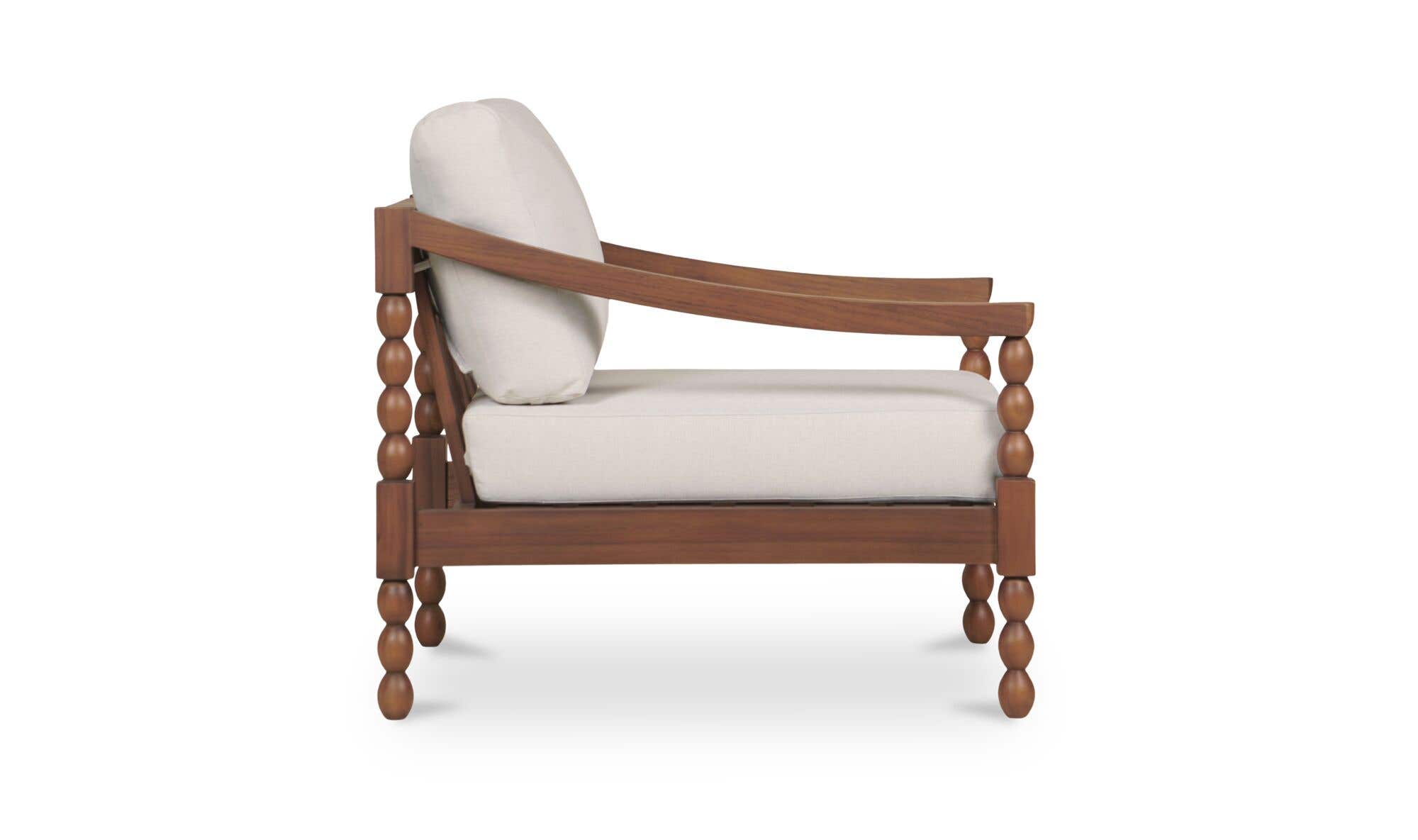Wood Outdoor Delilah Accent Chair 4