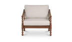Wood Outdoor Delilah Accent Chair Brown