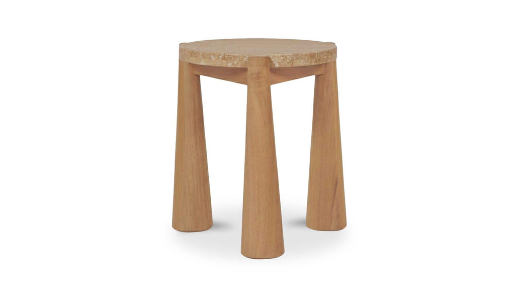 Wood Outdoor Pax Side Table Natural