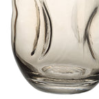 Tawny glass vase by Renwil, mouth-blown glass, warm beige