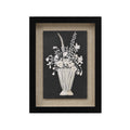 Tecoma wall decor by Renwil, rag paper, matte black