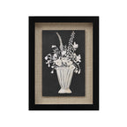 Tecoma wall decor by Renwil, rag paper, matte black