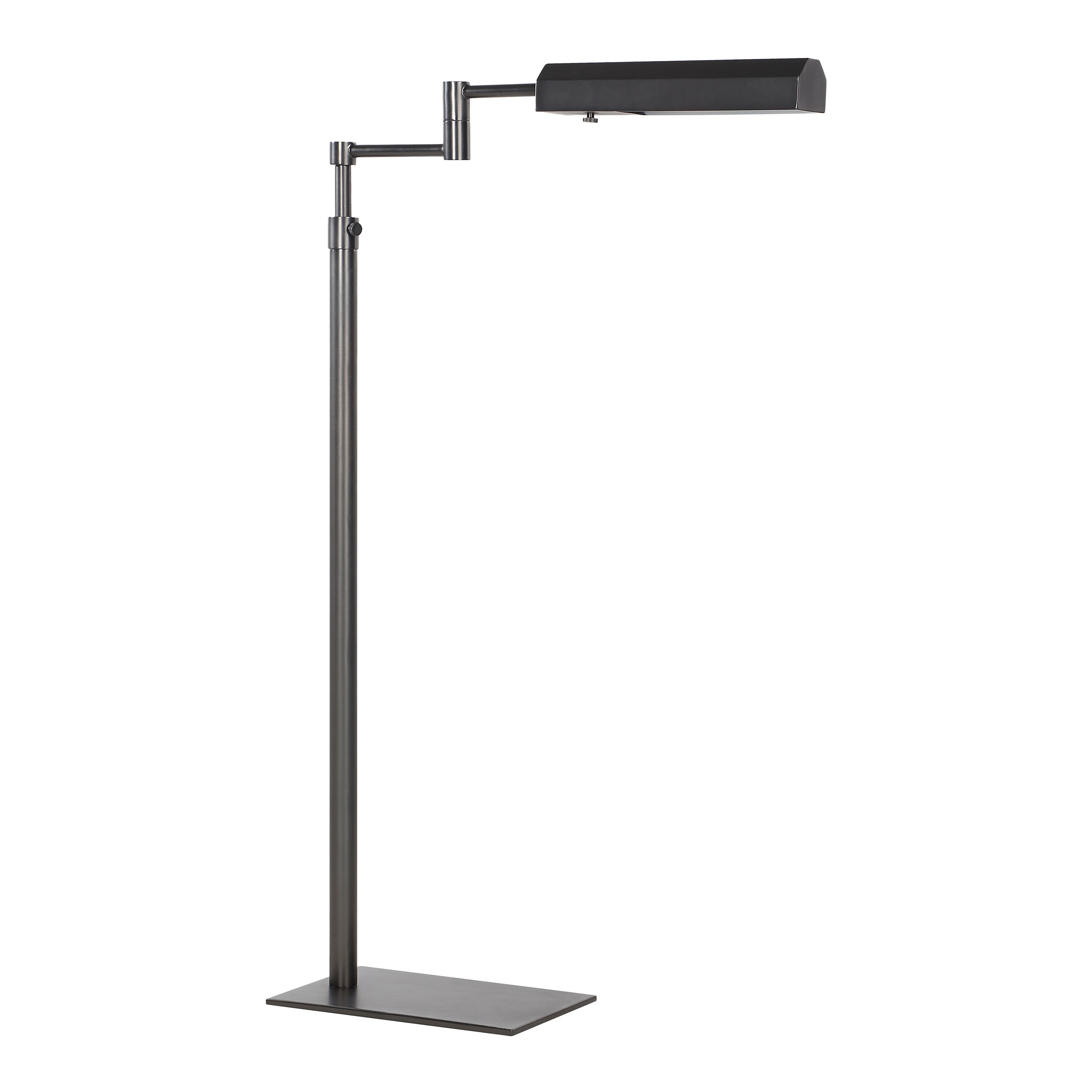 Thiva floor lamp by Renwil, iron, bronze finish