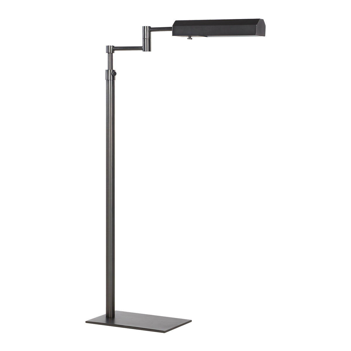 Thiva floor lamp by Renwil, iron, bronze finish