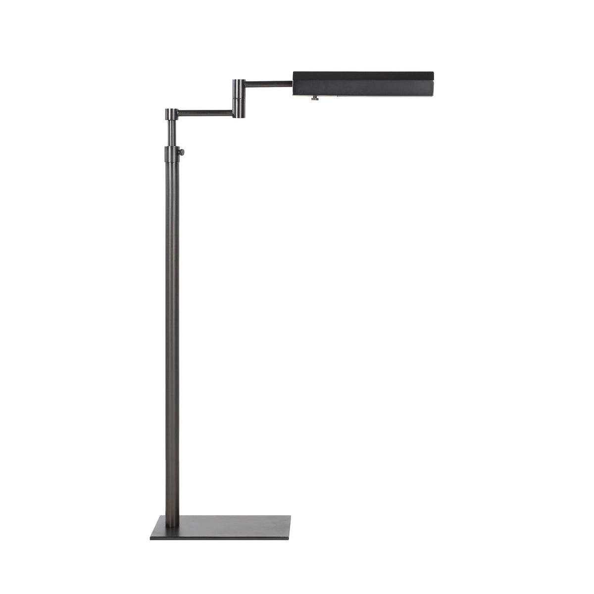 Thiva floor lamp by Renwil, iron, bronze finish