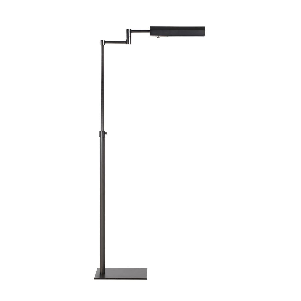 Thiva floor lamp by Renwil, iron, bronze finish
