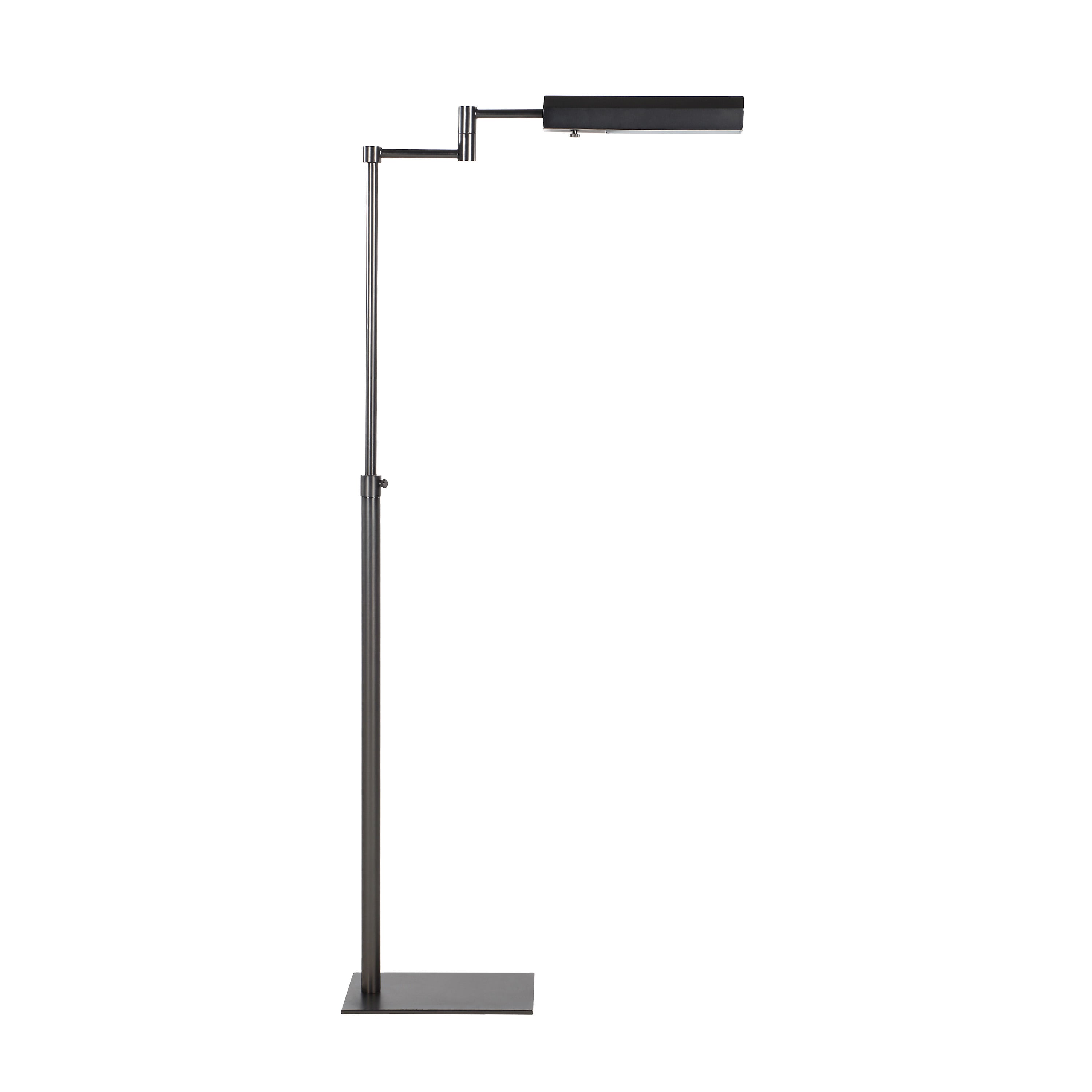 Thiva floor lamp by Renwil, iron, bronze finish