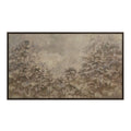 Toulouse wall art by Renwil, cotton canvas, dark brown frame