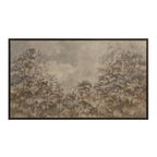 Toulouse wall art by Renwil, cotton canvas, dark brown frame