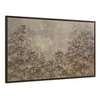 Toulouse wall art by Renwil, cotton canvas, dark brown frame