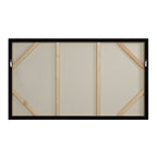 Toulouse wall art by Renwil, cotton canvas, dark brown frame