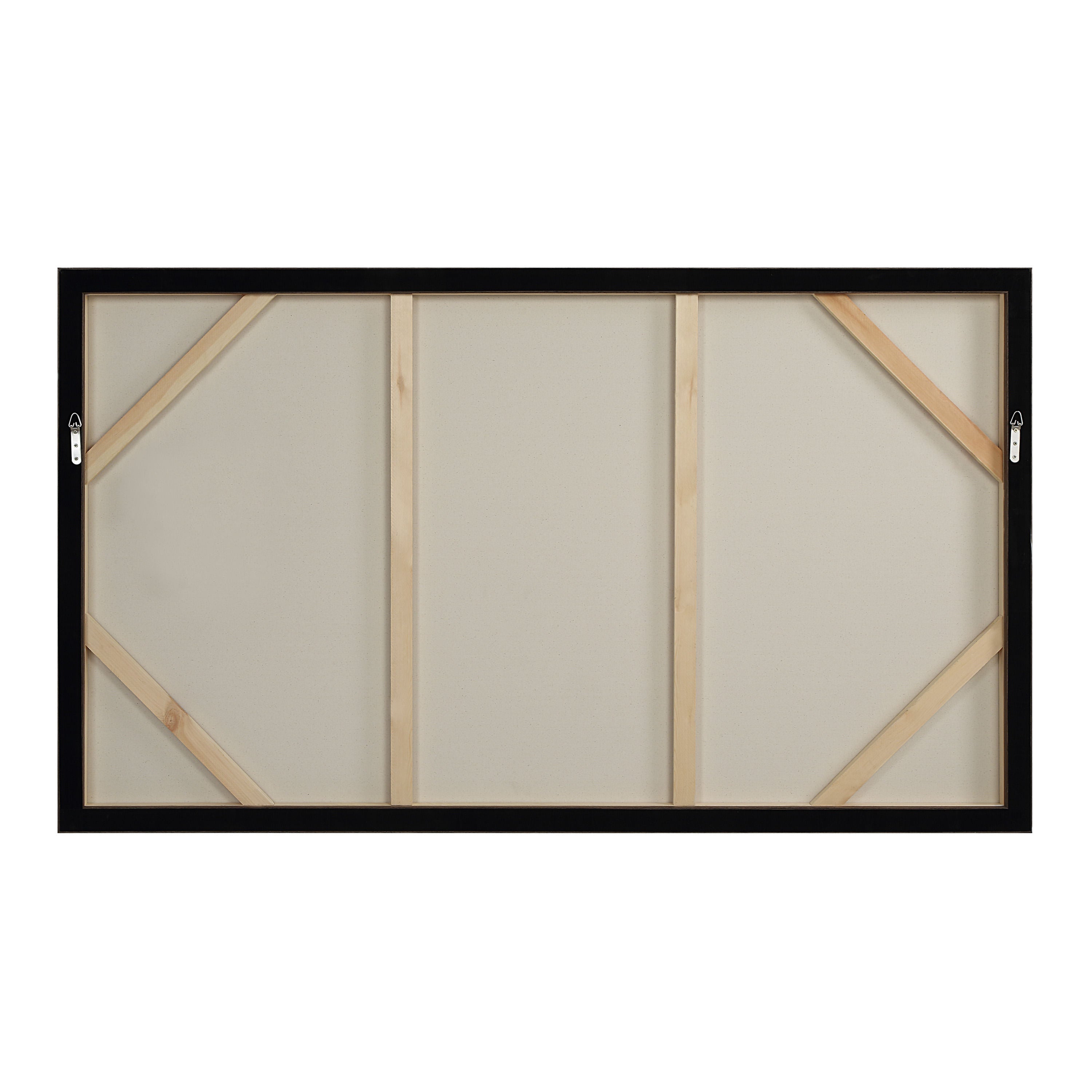 Toulouse wall art by Renwil, cotton canvas, dark brown frame