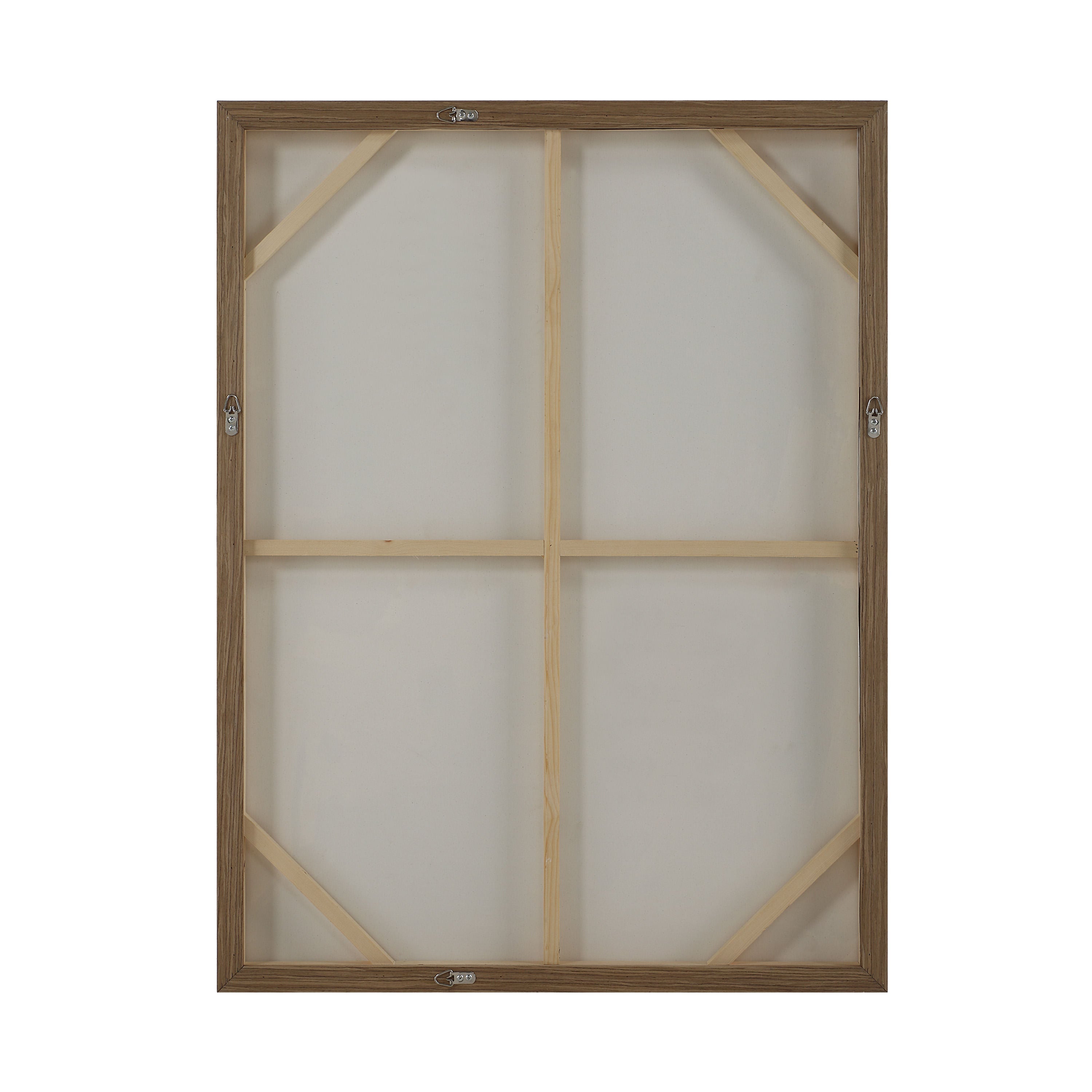Valenca art by Renwil, cotton canvas, medium walnut frame