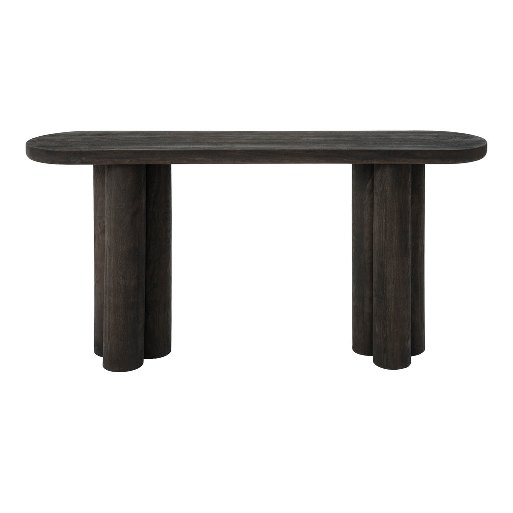 Valongo accent table by Renwil, mango wood, walnut finish