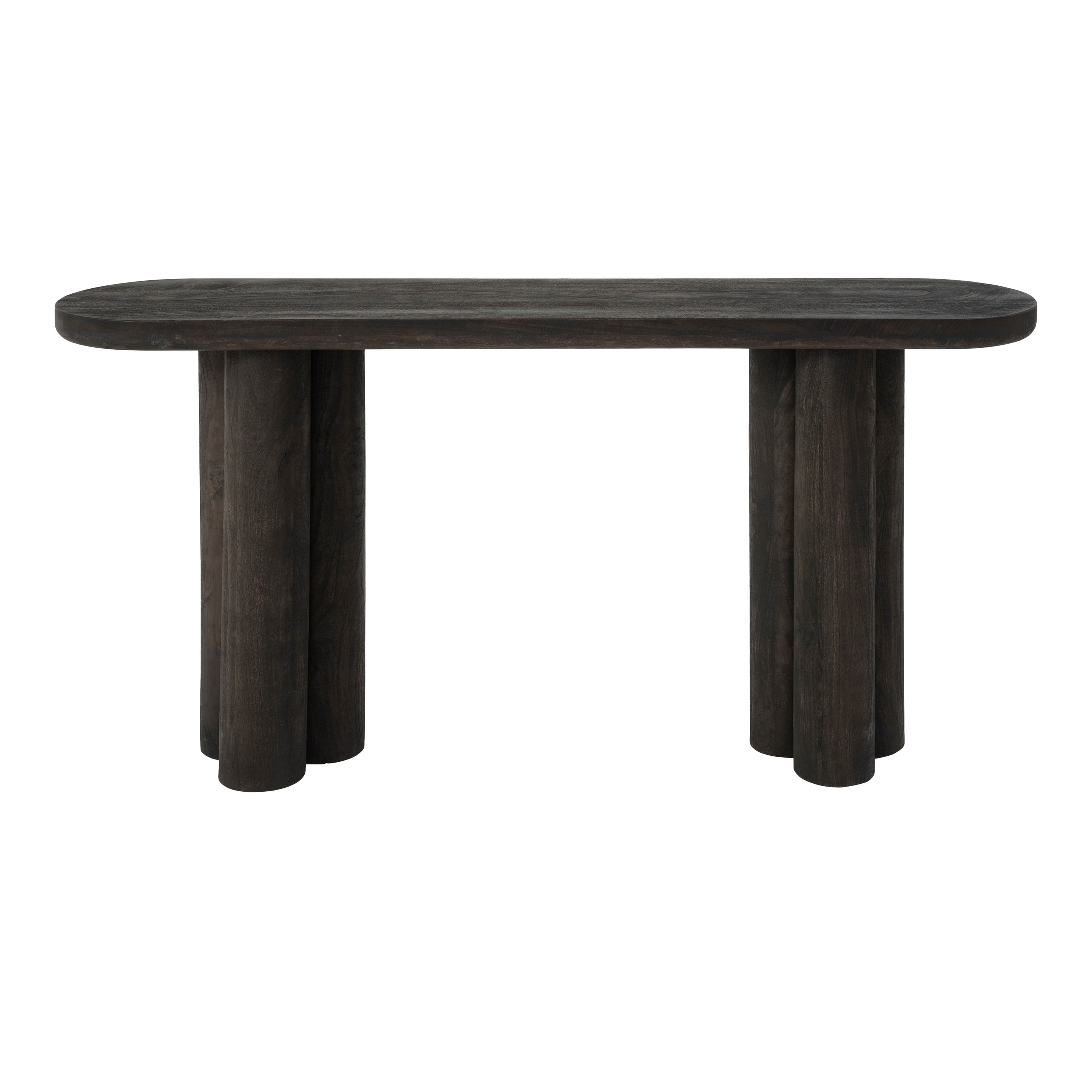 Valongo accent table by Renwil, mango wood, walnut finish