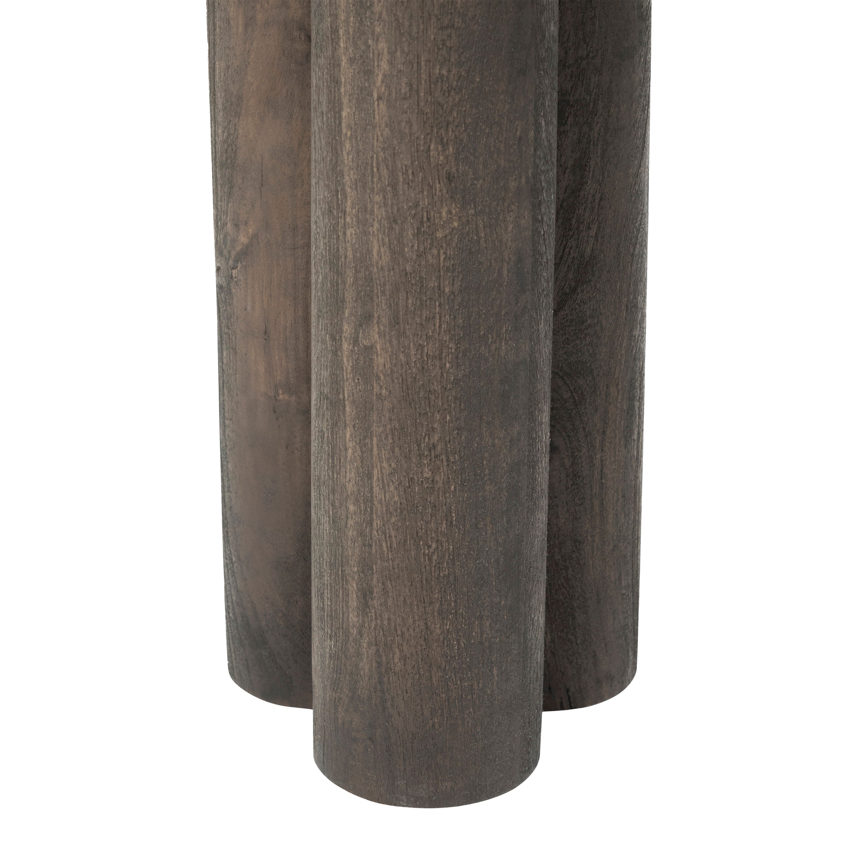 Valongo accent table by Renwil, mango wood, walnut finish