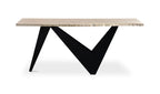 Natural Wood Bird Console Table