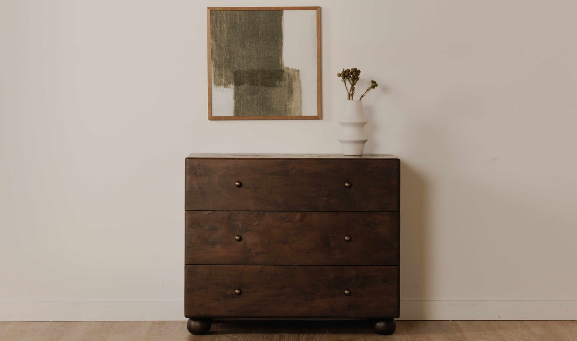 York 3 Drawer Nightstand 2