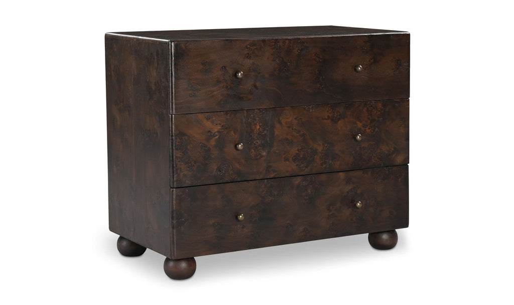 York 3 Drawer Nightstand 4
