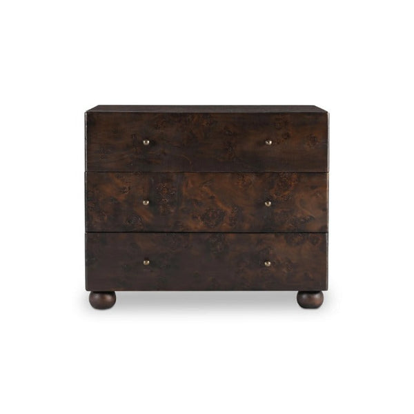 York 3 Drawer Nightstand